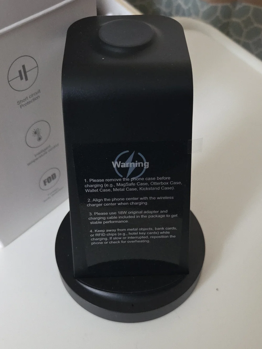 CW360 3-in-1 Wireless Charger - Black